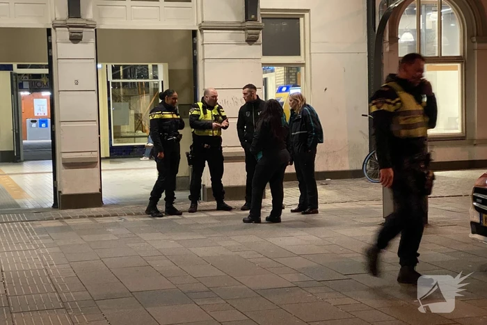 Politie aanwezig op NS-station