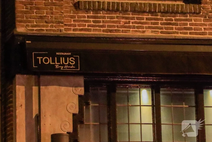 Rookontwikkeling vanwege brand in restaurant Tollius