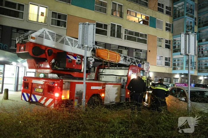 Grote brandweerinzet door brandmelding