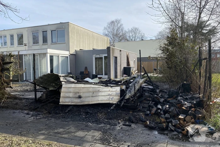 Voor de zoveelste keer brand in schuur