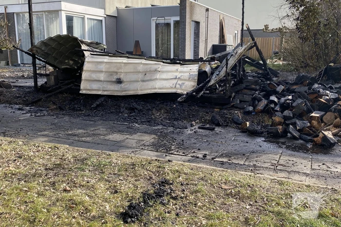 Voor de zoveelste keer brand in schuur