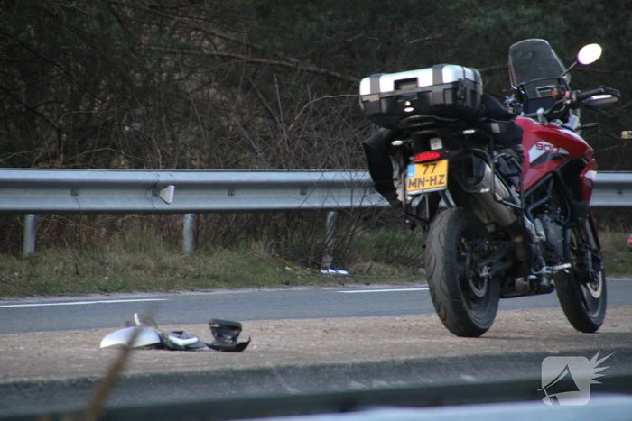 Motorrijders met elkaar in botsing