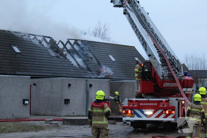 Meerdere woningen onbewoonbaar vanwege brand