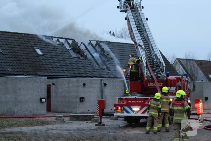 Meerdere woningen onbewoonbaar vanwege brand