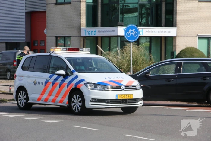 Fietser gewond bij botsing met auto
