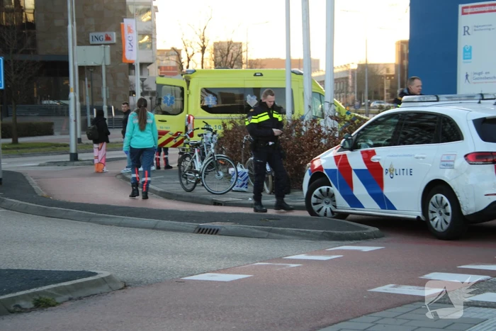 Fietser gewond na val