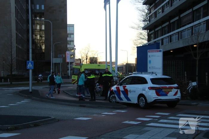 Fietser gewond na val
