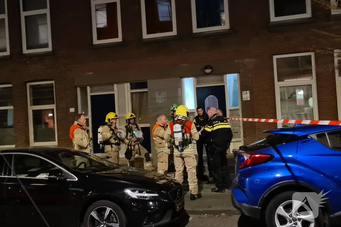 Straat afgezet voor onderzoek naar gevaarlijke stoffen