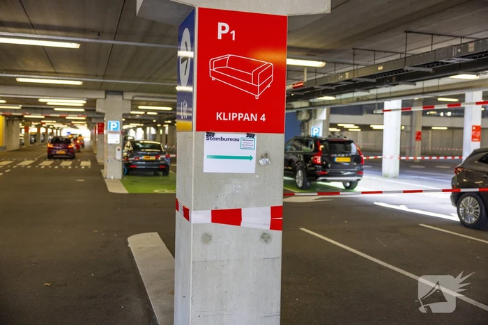 Rustig verloop drive-in stembureau Ikea