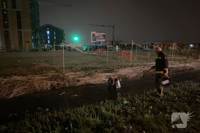 Zoekactie na aantreffen fiets naast sloot