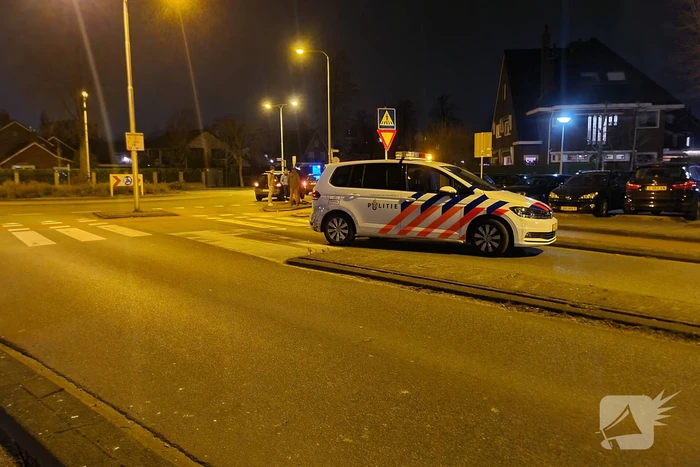 Ongeval tussen personenauto en scooter