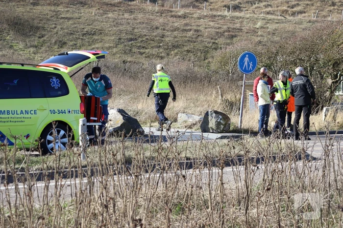 Fietser gewond bij botsing met auto