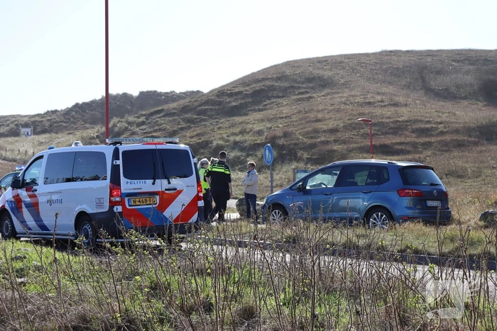 Fietser gewond bij botsing met auto
