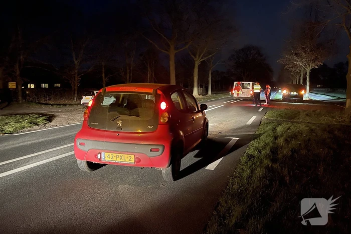 Schade bij ongeval tussen auto en bestelbus