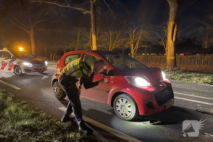 Schade bij ongeval tussen auto en bestelbus