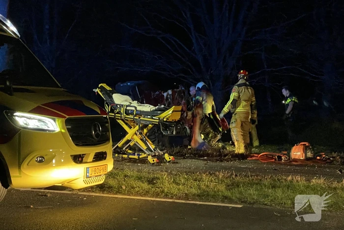 Persoon overleden na ernstig ongeval