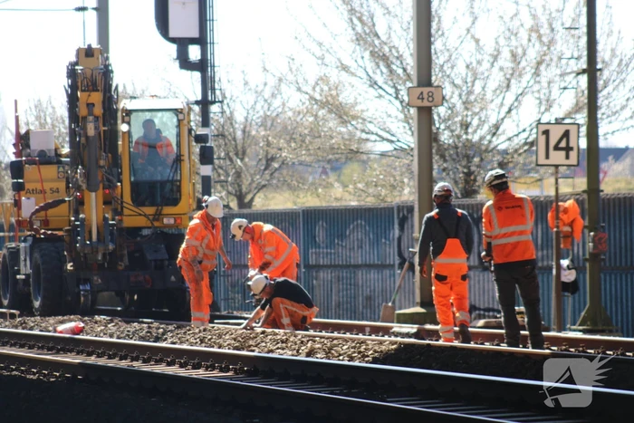 Geen treinverkeer door werkzaamheden aan het spoor