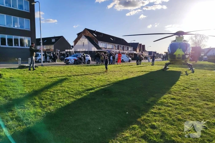 Bestuurster rijdt door na ernstige aanrijding