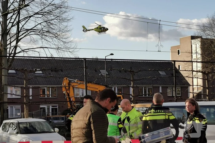 Bestuurster rijdt door na ernstige aanrijding