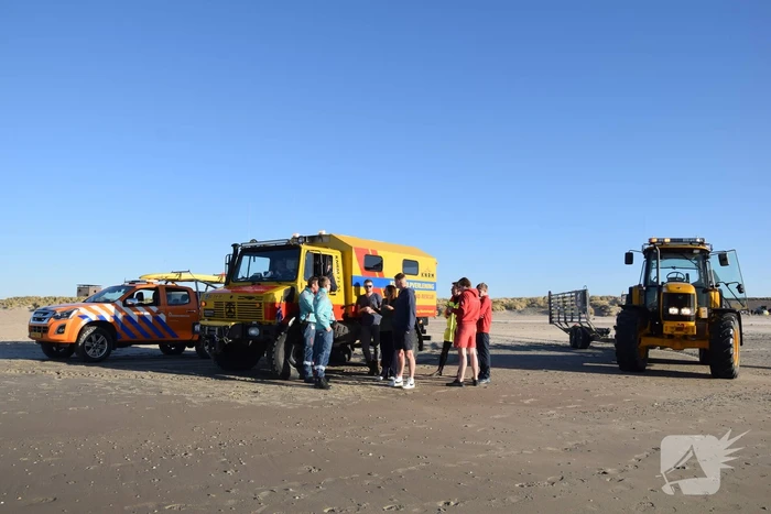 Grote zoekactie na aantreffen achtergelaten kite