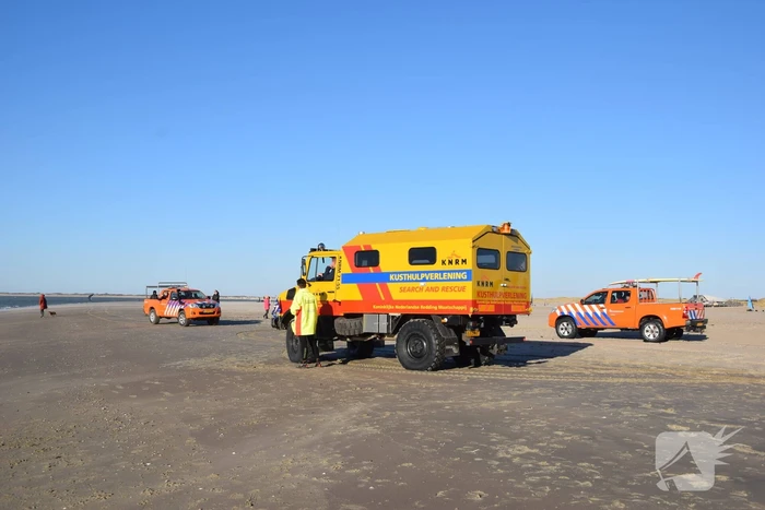 Grote zoekactie na aantreffen achtergelaten kite