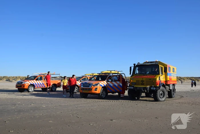 Grote zoekactie na aantreffen achtergelaten kite