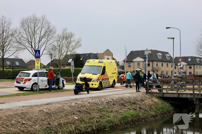 Gewonden bij ongeval met scooter