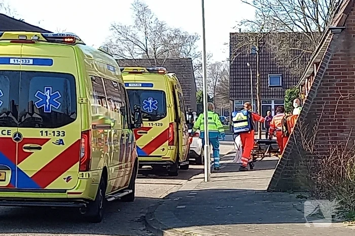 Traumahelikopter geland voor ongeval in woning