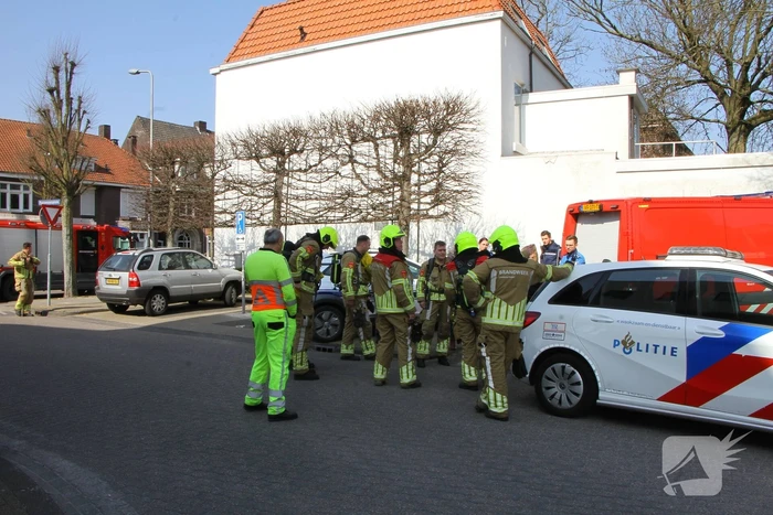 Enorme stank bij inrit van parkeergarage Albert Heijn