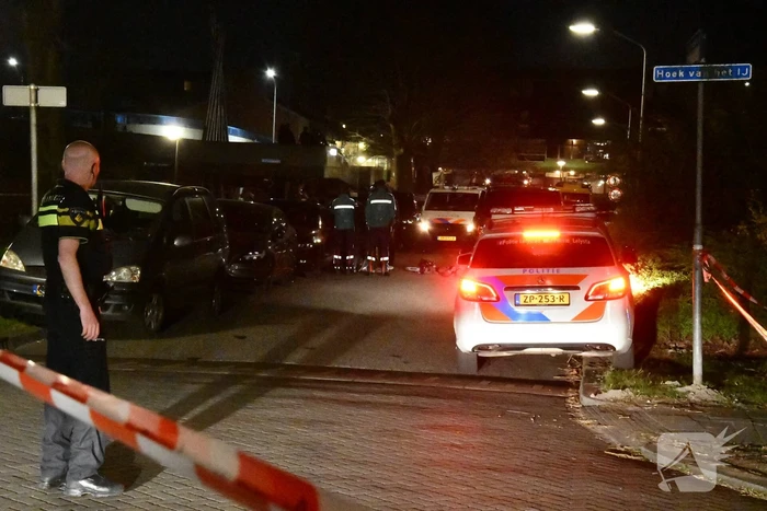 Grote politie-inzet na conflict in woning
