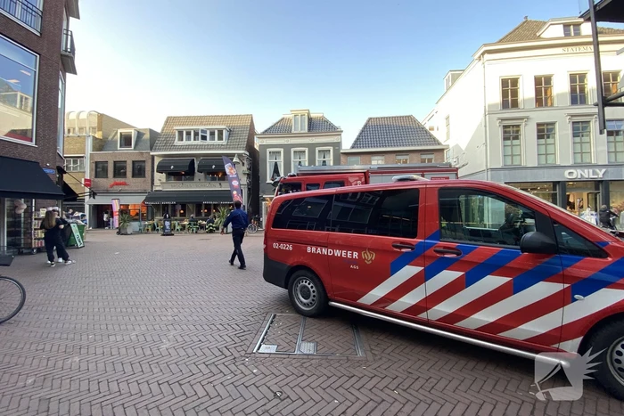 Mogelijk brand in horecazaak