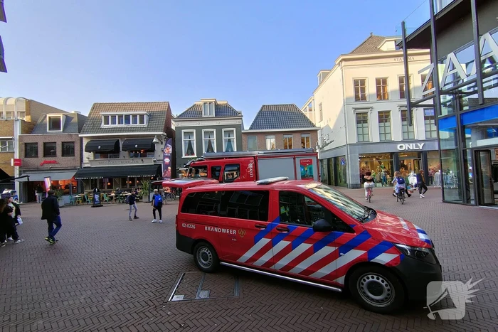 Mogelijk brand in horecazaak