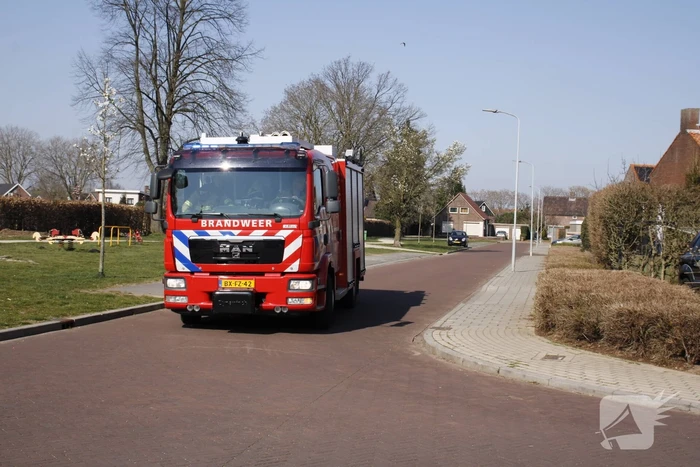 Onkruidbrander zet heg in brand