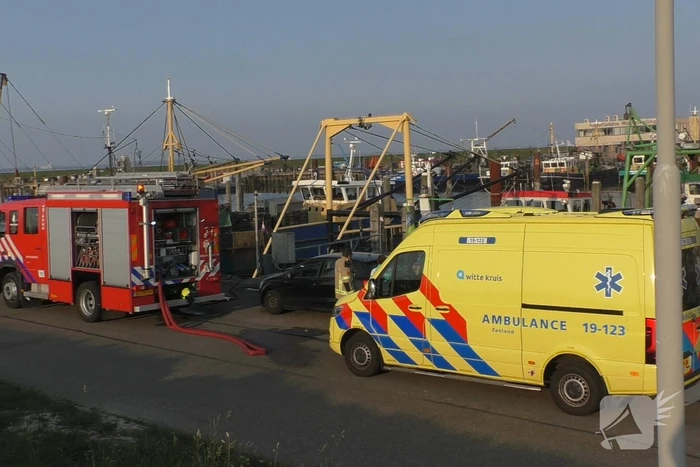 Brandweer ingezet voor brand in kotter