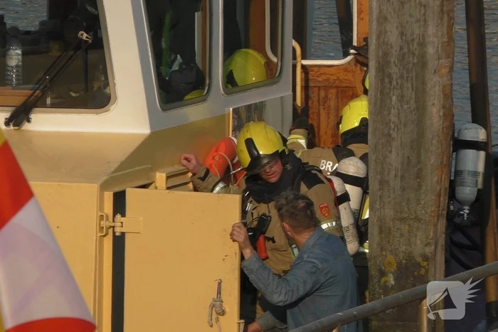 Brandweer ingezet voor brand in kotter