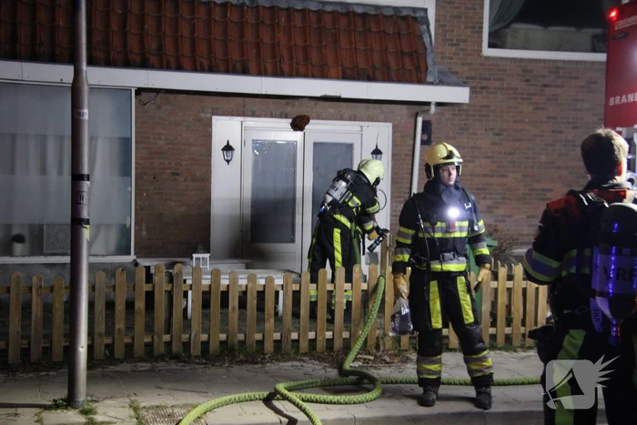 Flinke brand in woning