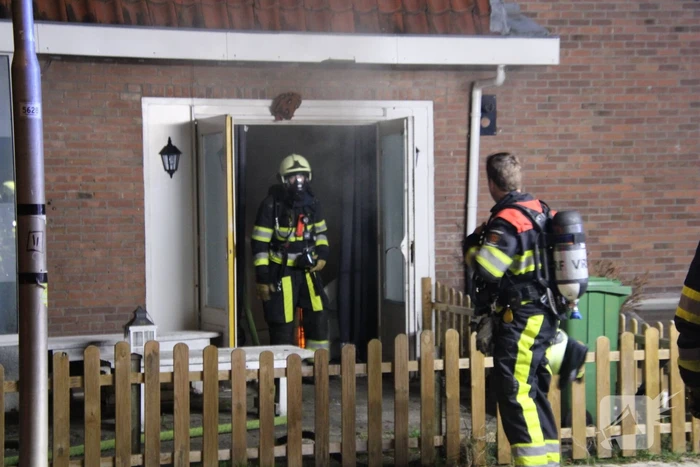 Flinke brand in woning