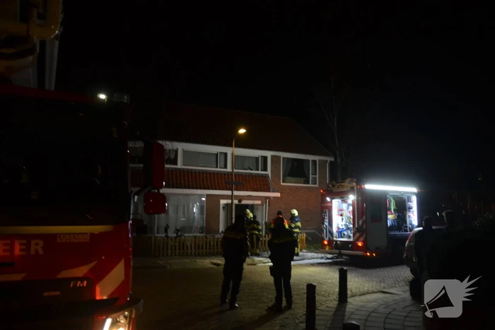 Flinke brand in woning
