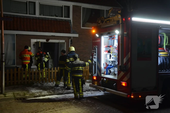 Flinke brand in woning