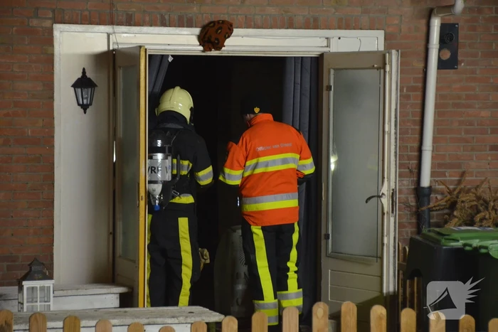 Flinke brand in woning