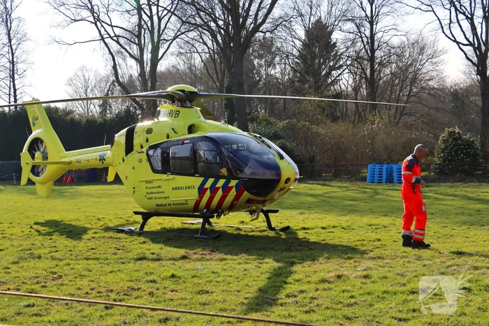 Persoon ernstig gewond na ongeluk