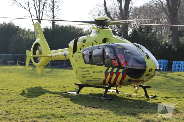Persoon ernstig gewond na ongeluk