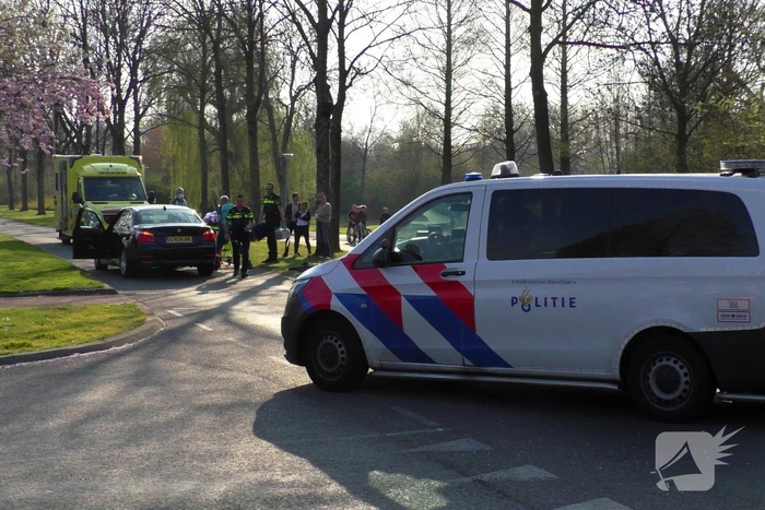 Fietser gewond bij aanrijding met auto