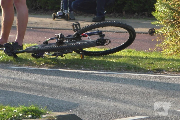 Fietser gewond bij aanrijding met auto