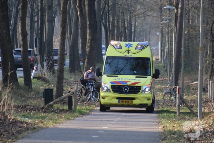Fietser gewond na val