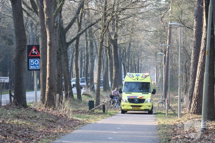 Fietser gewond na val