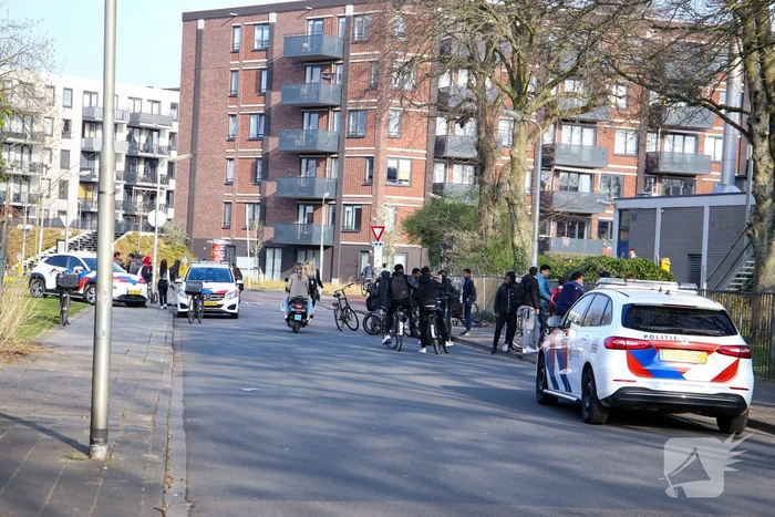 Enorme vechtpartij op middelbare school Het Element