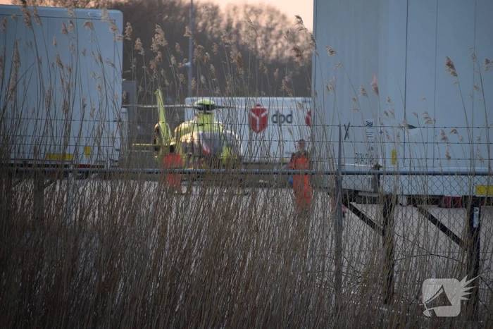 Traumahelikopter landt voor incident op DPD terrein