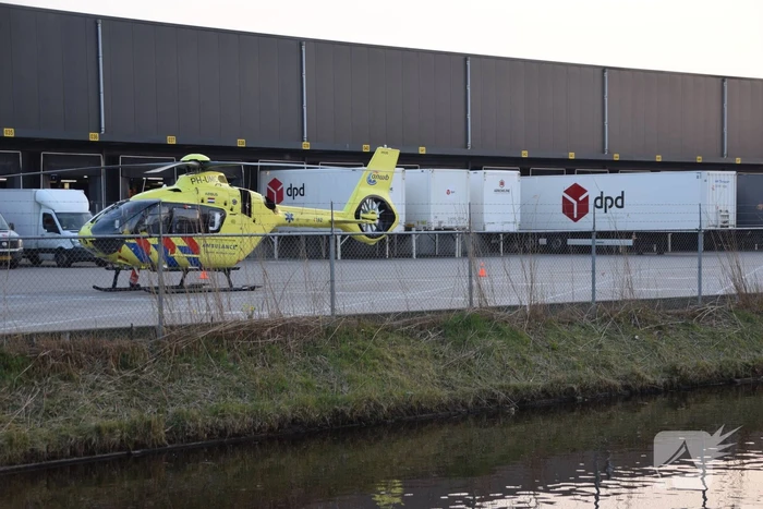 Traumahelikopter landt voor incident op DPD terrein