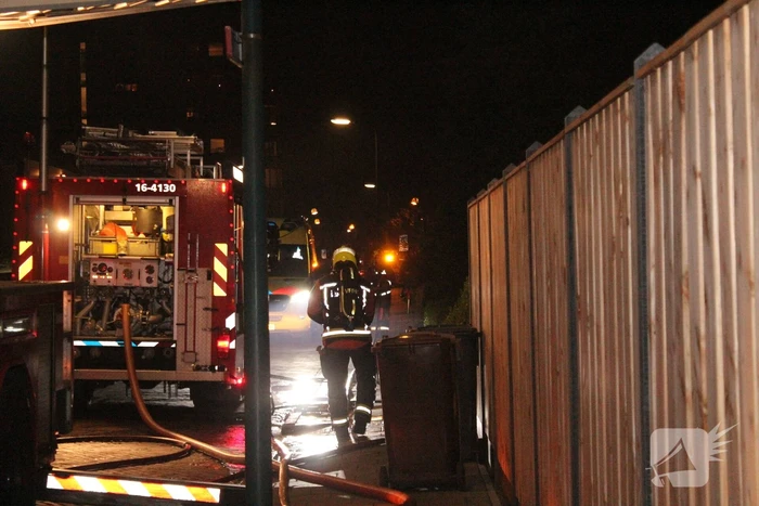 Flinke rookontwikkeling vanwege brand in schuur